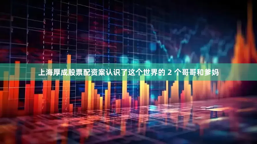 上海厚成股票配资案认识了这个世界的 2 个哥哥和爹妈